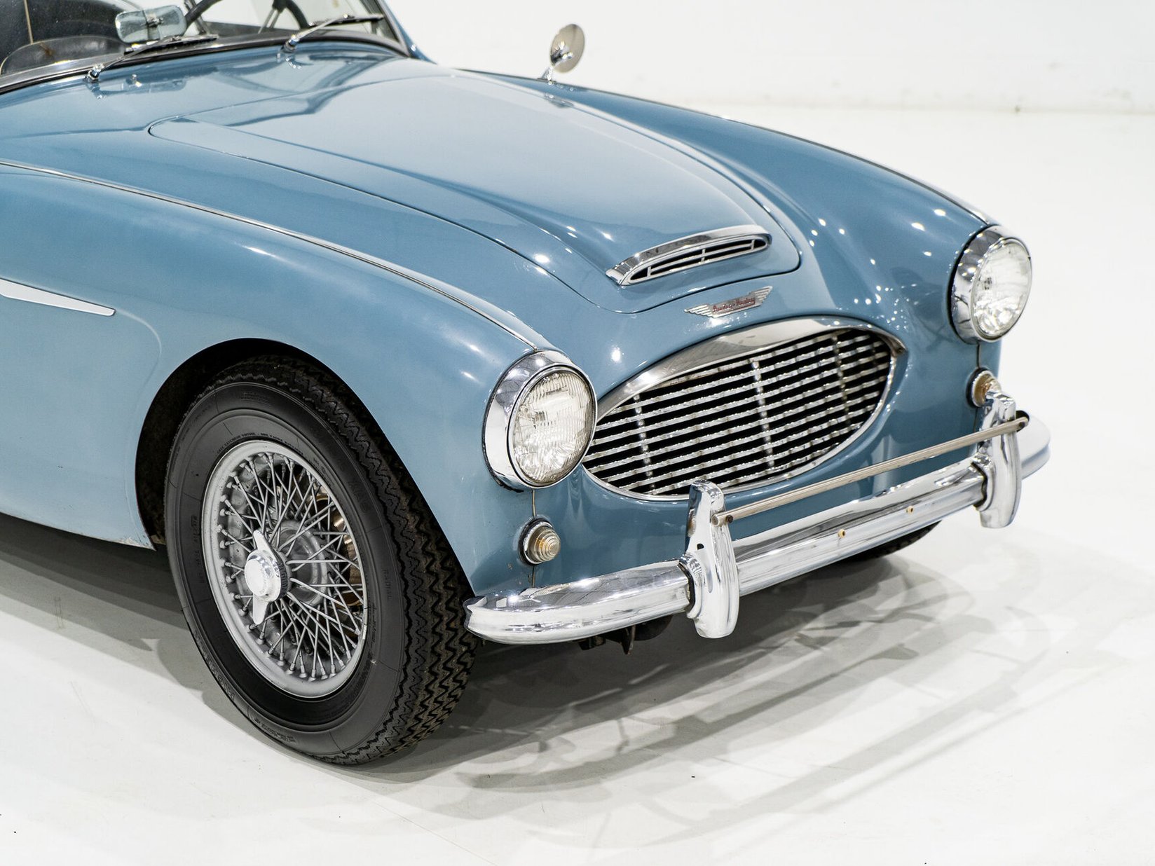 Austin Healey 3000 Recent drivetrain complete rebuild **PRIX EN USD** 1960 Bleu Montréal - photo #2