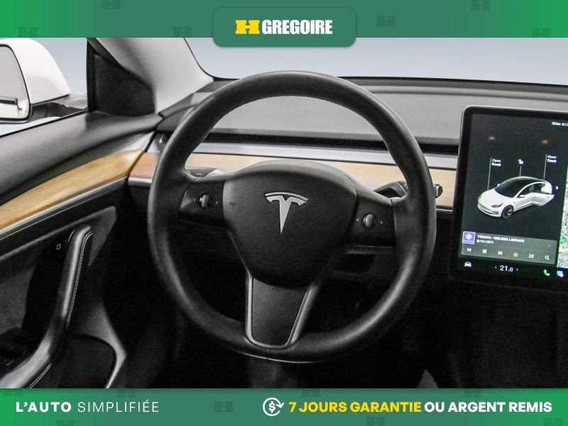 2021 Tesla Model 3 White Saint-Eustache - photo #18