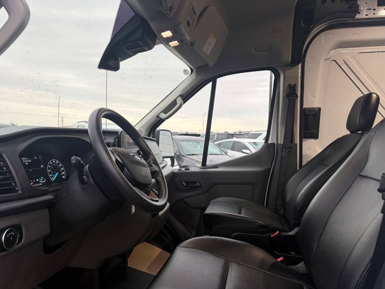 2025 Ford Transit Cargo Van T-250 148 Med Rf 9070 GVWR AWD White Sherwood Park - photo #5