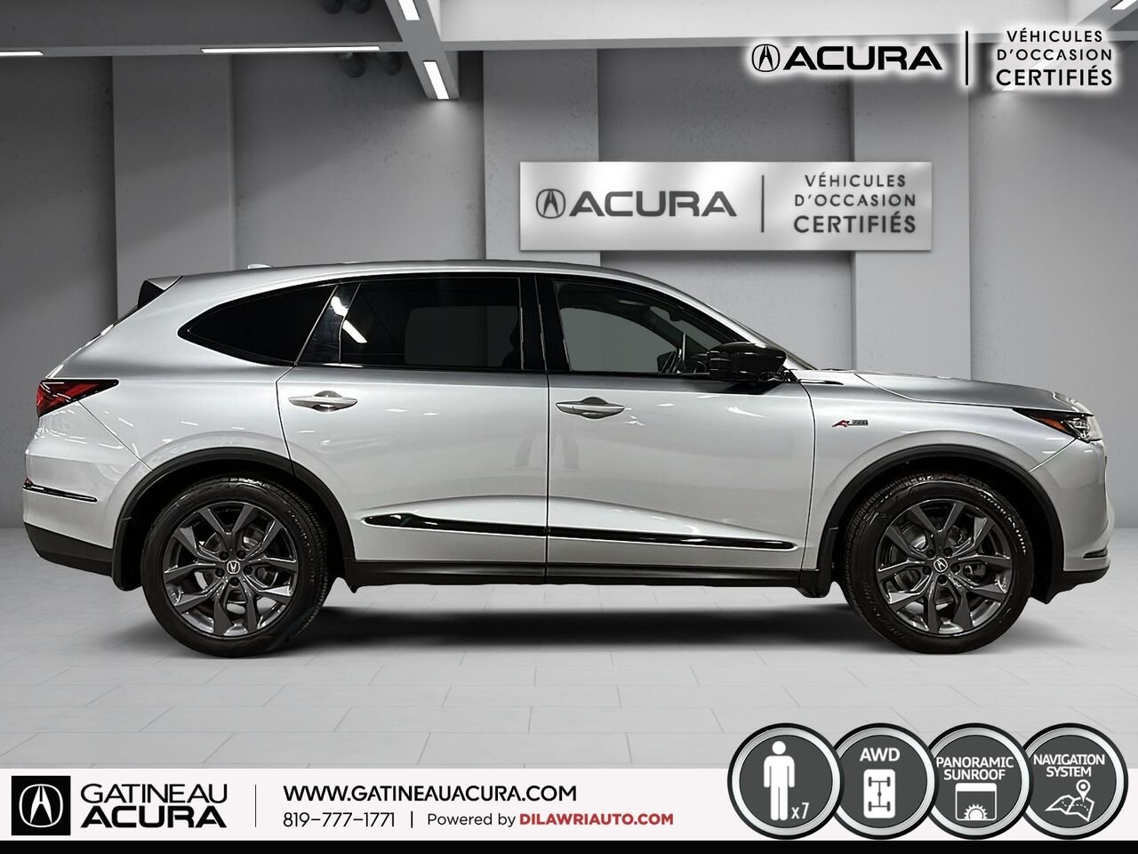 Acura MDX A-Spec SH-AWD 2023 Argent Gatineau - photo #14