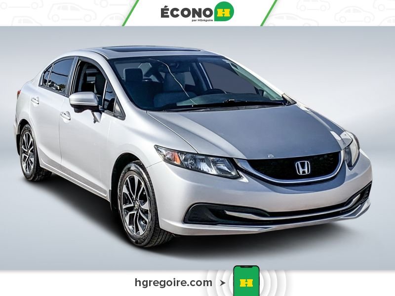 2015 Honda Civic Silver Blainville - photo #0