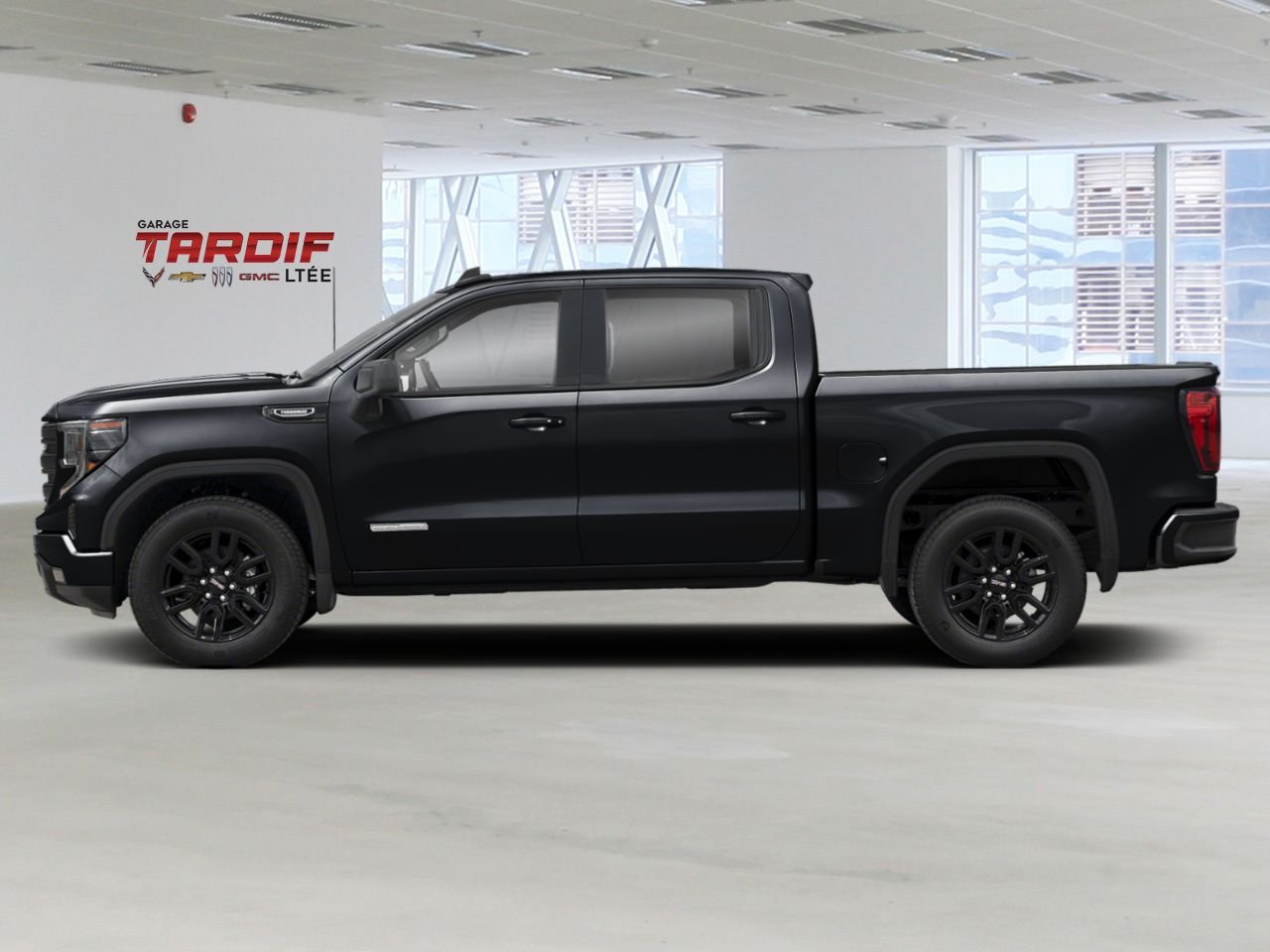 GMC Sierra 1500 Elevation cabine multiplace 4RM 147 po 2026 Noir onyx Amos - photo #2