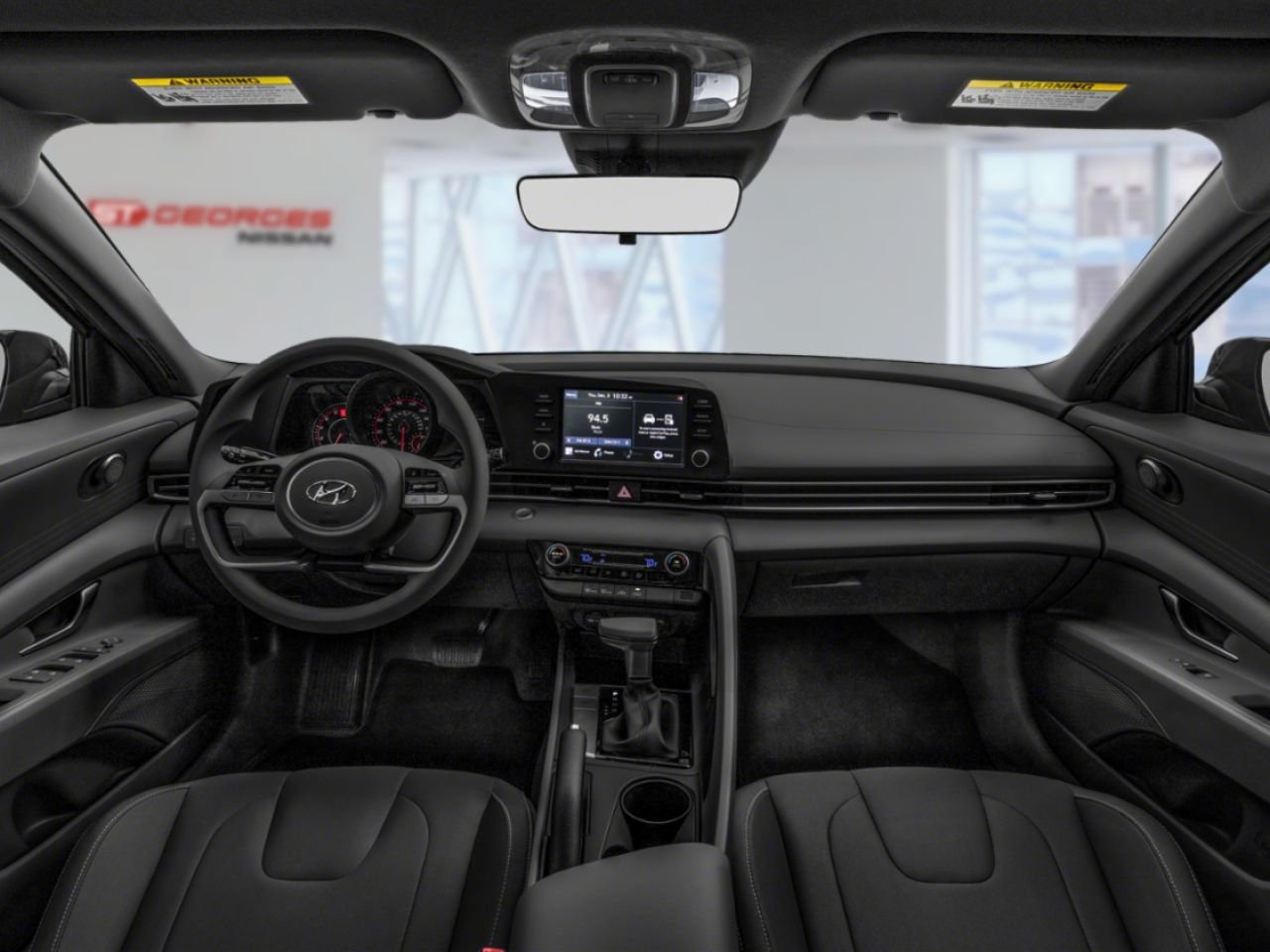 Hyundai Elantra 2023 Blanc Saint-Georges - photo #8