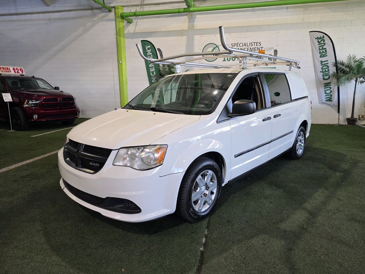 2013 Ram Cargo Van White  - photo #1