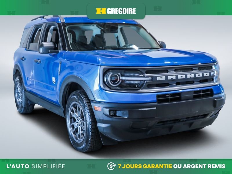 2022 Ford Bronco Blue Blainville - photo #0