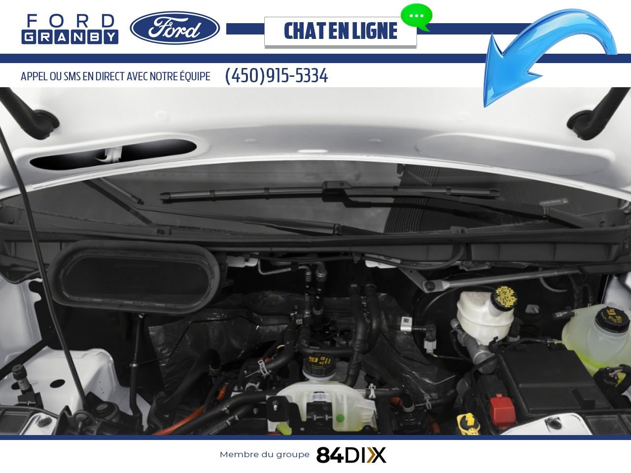 2025 Ford E-Transit Cargo Van Oxford White Granby - photo #4