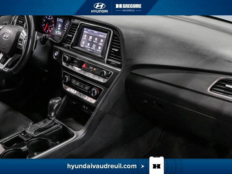 Hyundai Sonata 2018 Blanc Blainville - photo #32