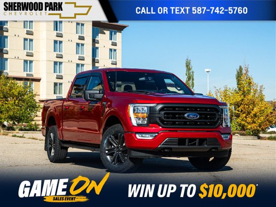 2021 Ford F-150 XLT Sport 3.5L | Tonneau Cover Red