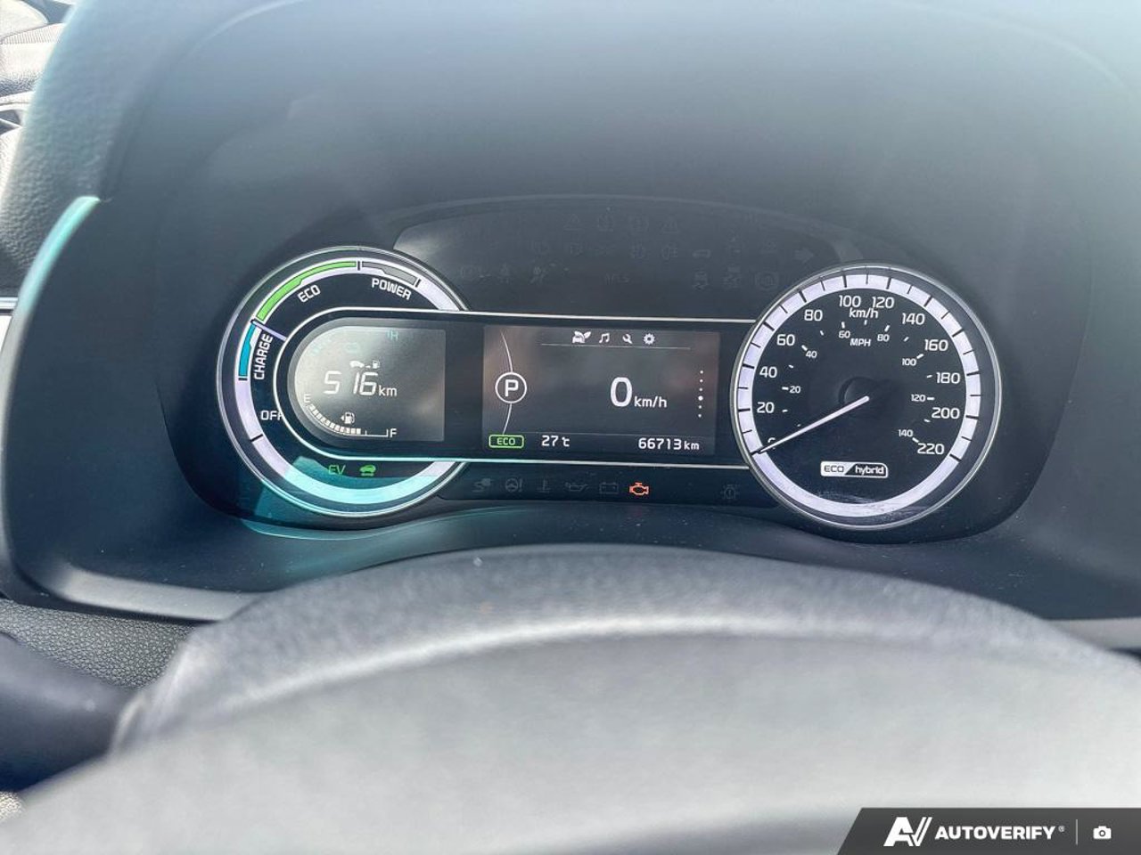 Kia Niro KNDCC3LC2K5273975 2019 Gris Mirabel - photo #17