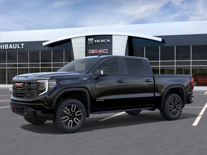 2026 GMC Sierra 1500 AT4 cabine multiplace 4RM 147 po ONYX BLACK Sherbrooke - photo #1