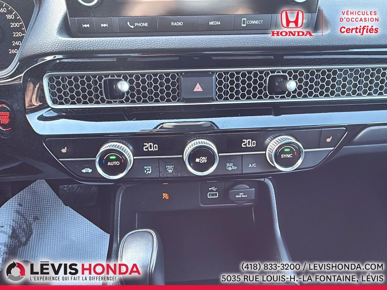 2024 Honda Civic EX EX CVT White Lévis - photo #22