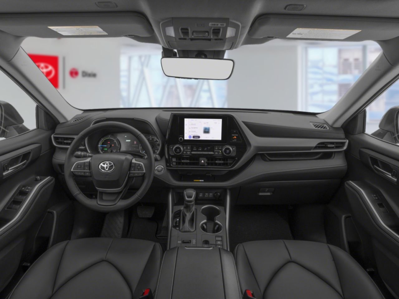 2023 Toyota Highlander Hybrid XLE AWD / HEATED SEATS / MOONROOF / ALLOY WHEELS / CARPLAY AND ANDROID AUTO Black Mississauga - photo #10