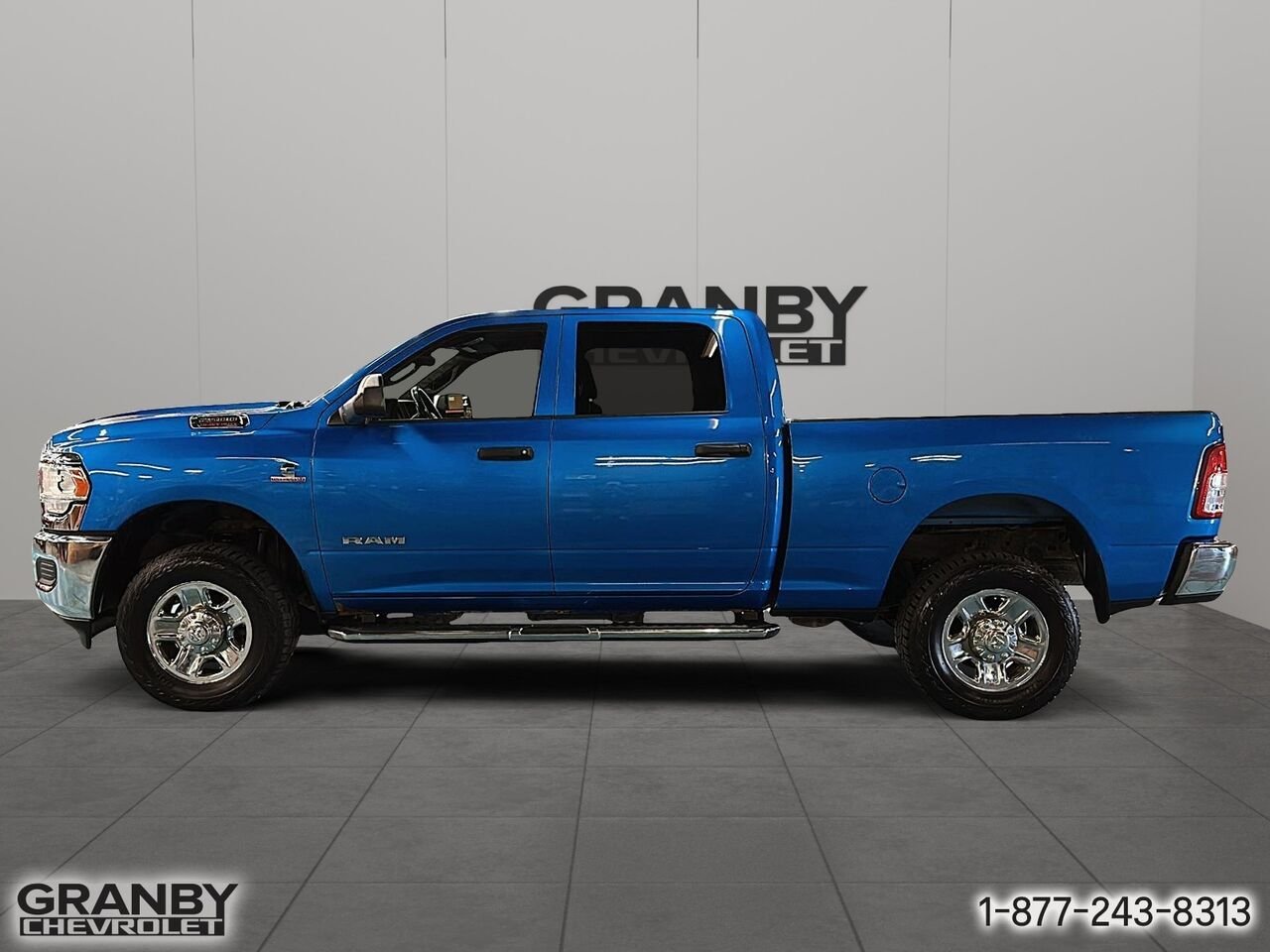 Ram 2500 Crewcab boite 6.6 diesel | G3594 2022 Bleu Granby - photo #7