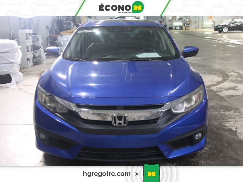 2016 Honda Civic Blue Laval - photo #1