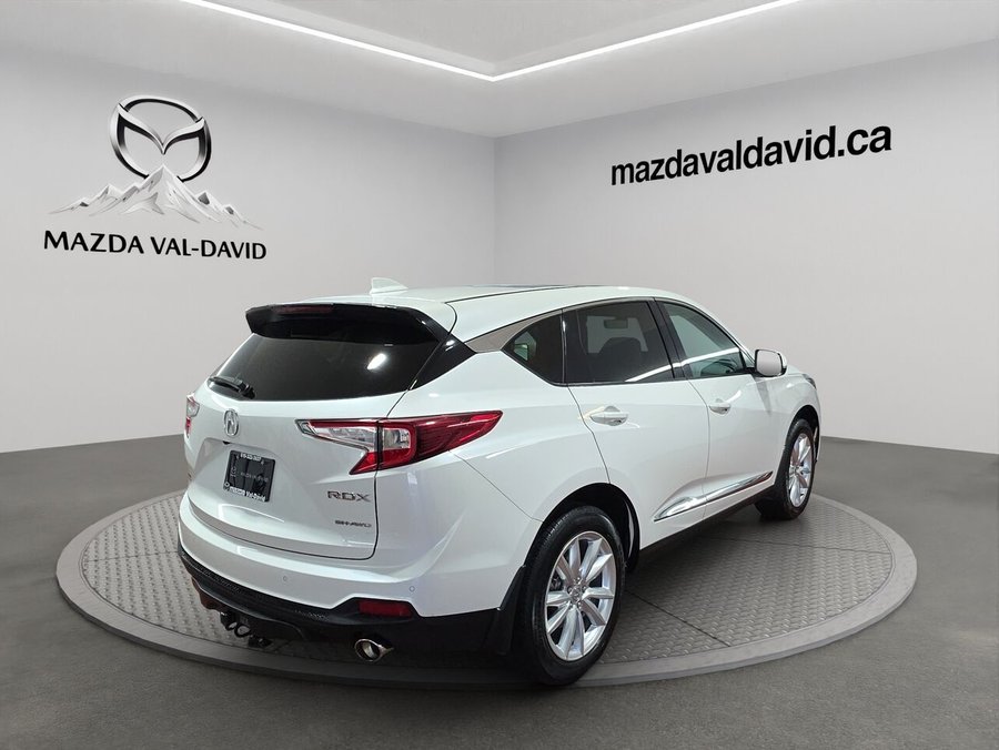 Acura RDX Tech AWD, toit ouvrant panoramique, sièges en cuir, navigation 2021 Blanc