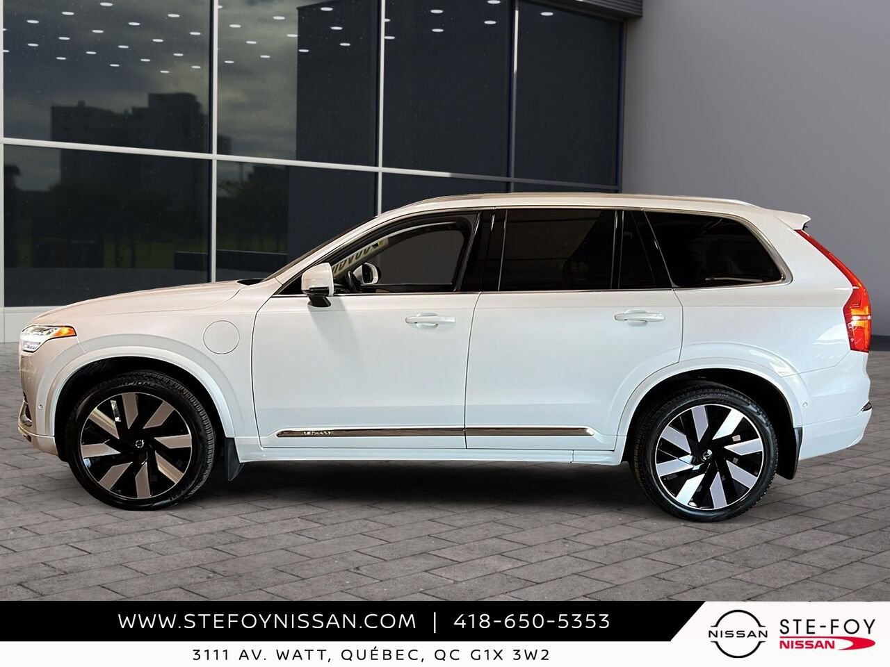 2024 Volvo XC90 Recharge PLUS BRIGHT THEME White Ste-Foy - photo #4