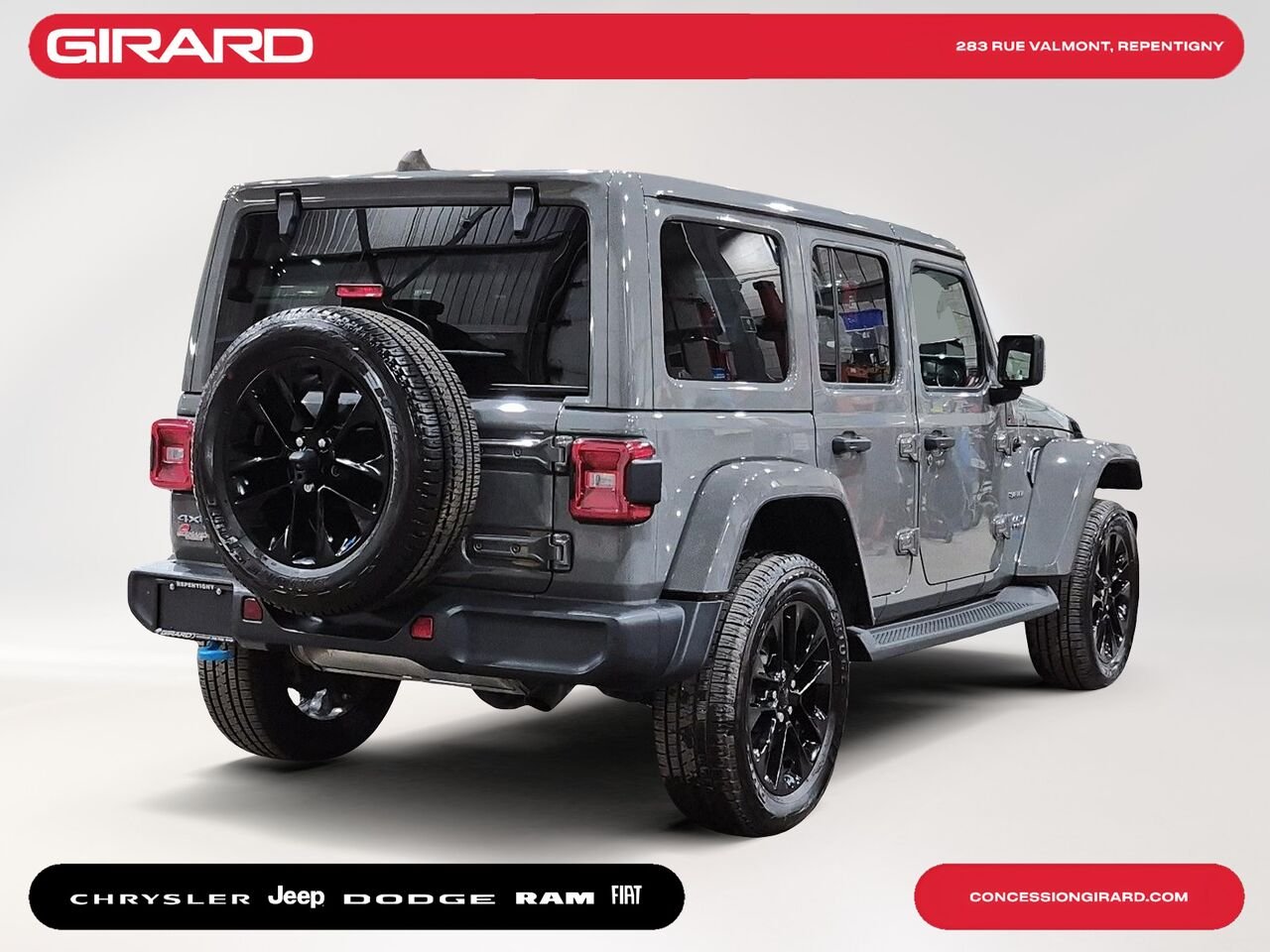 JEEP WRANGLER 4XE 2022 Gris Repentigny - photo #5
