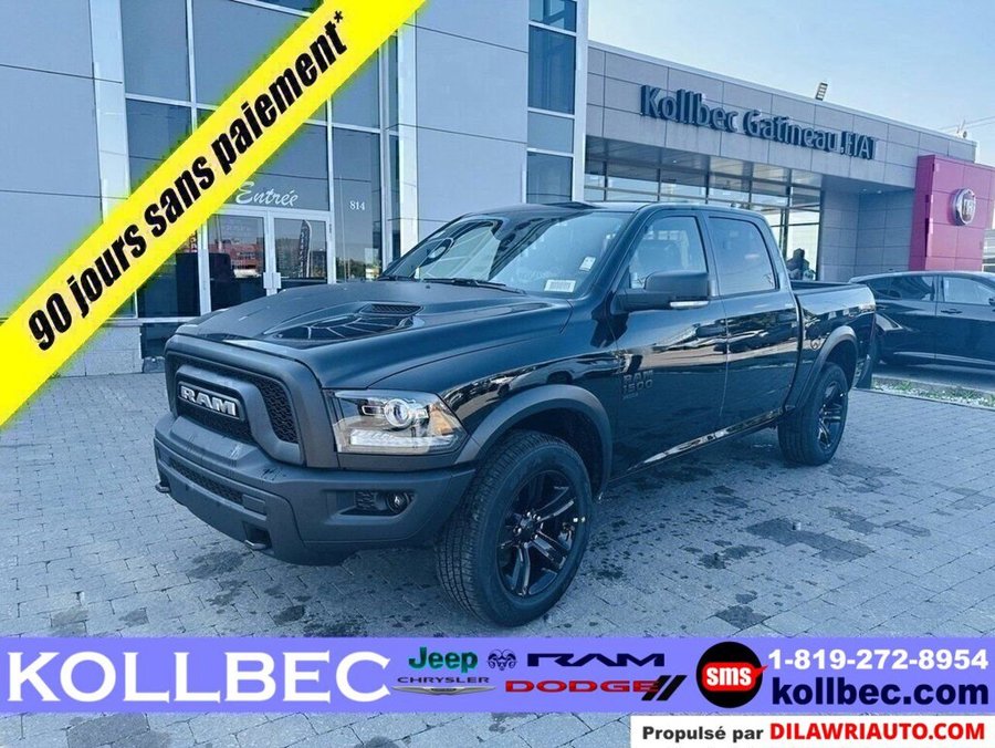 2024 Ram 1500 Classic ***CLEAN CARFAX*** Diamond Black Crystal Pearl