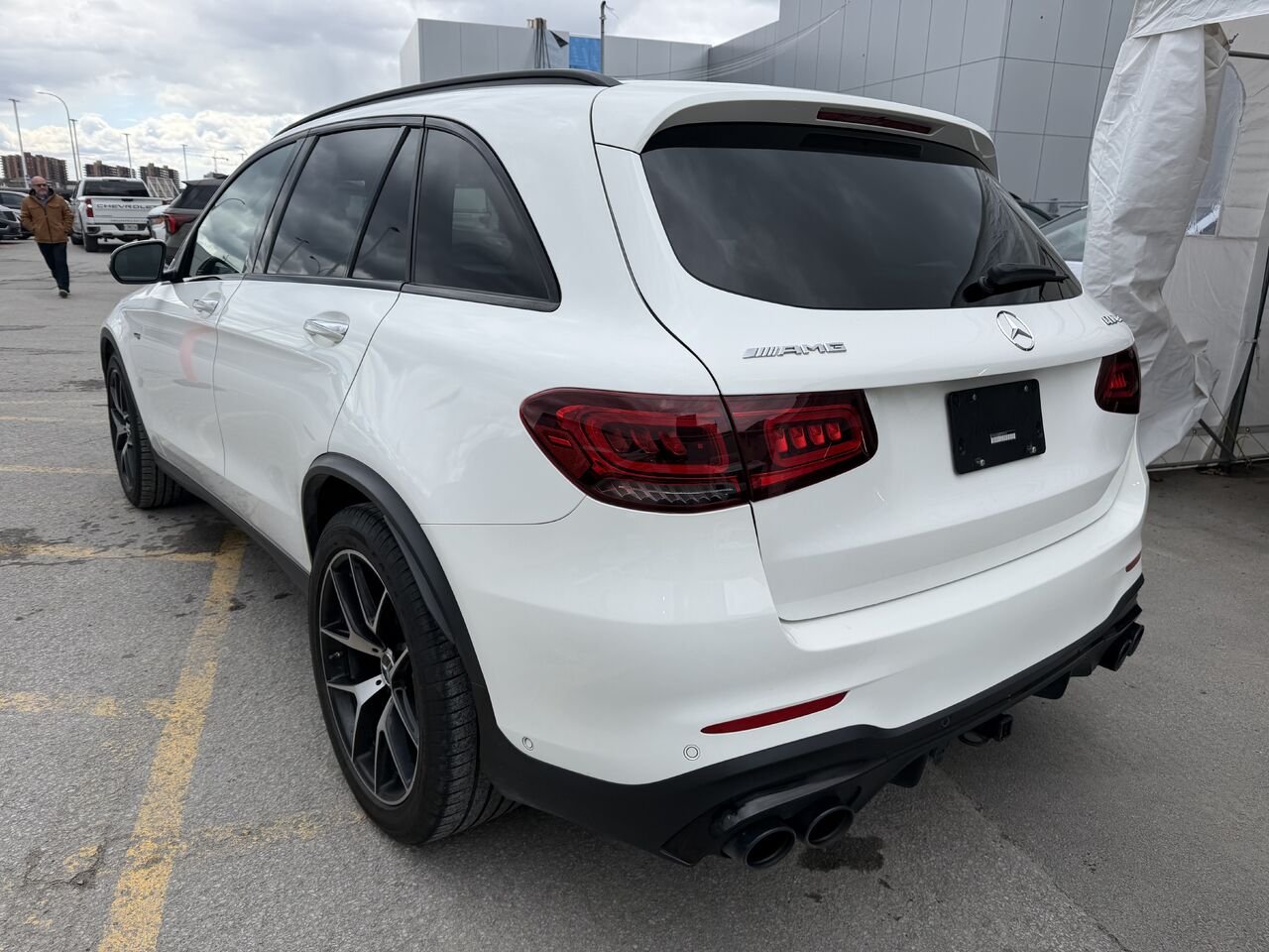 2020 Mercedes-Benz GLC GLC 43 AMG 4MATIC White Laval - photo #9