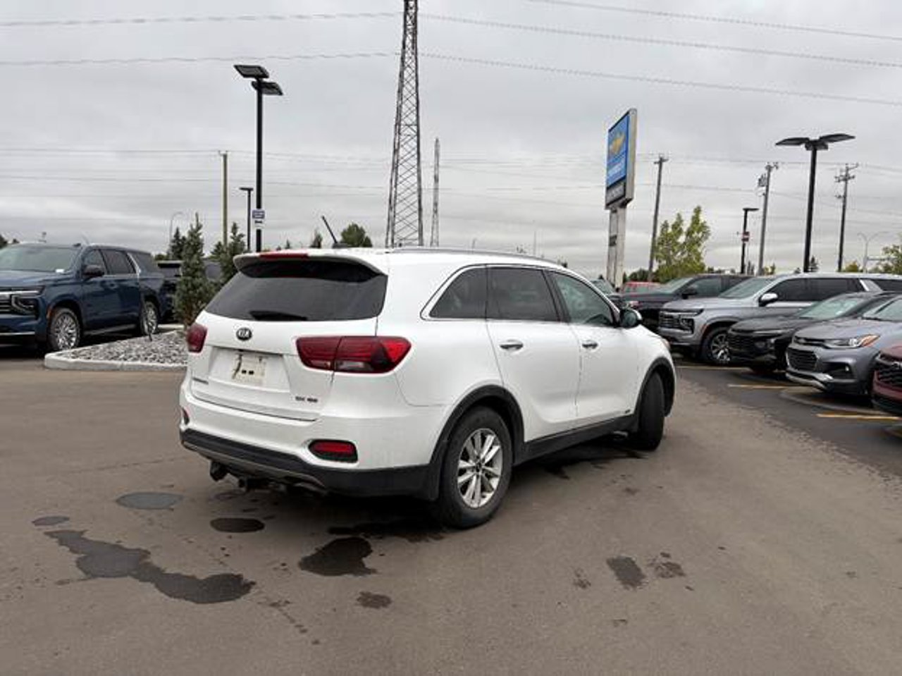 2019 Kia Sorento EX 2.4 AWD White Sherwood Park - photo #4