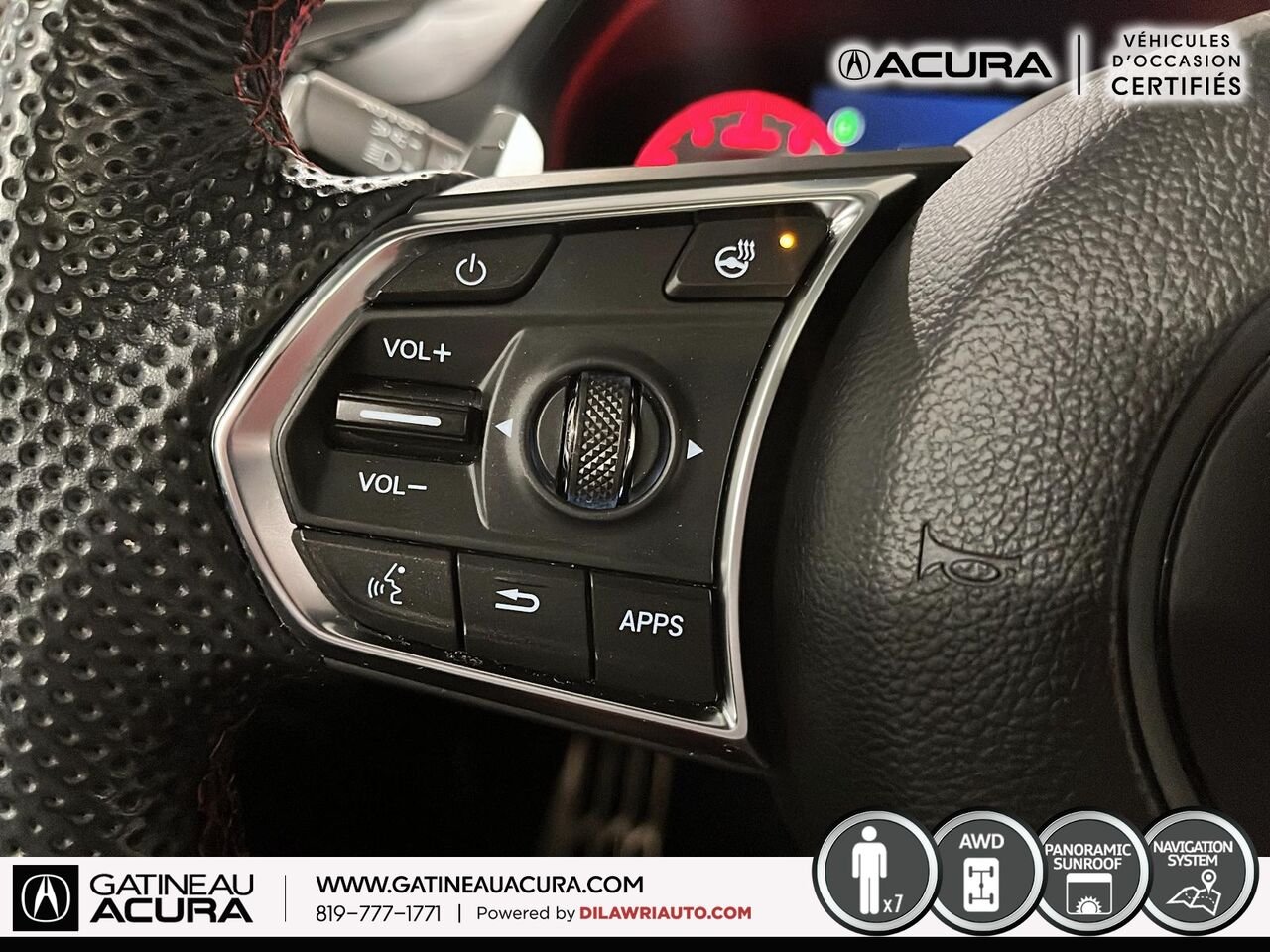Acura RDX A-Spec SH-AWD 2023 Noir Gatineau - photo #9