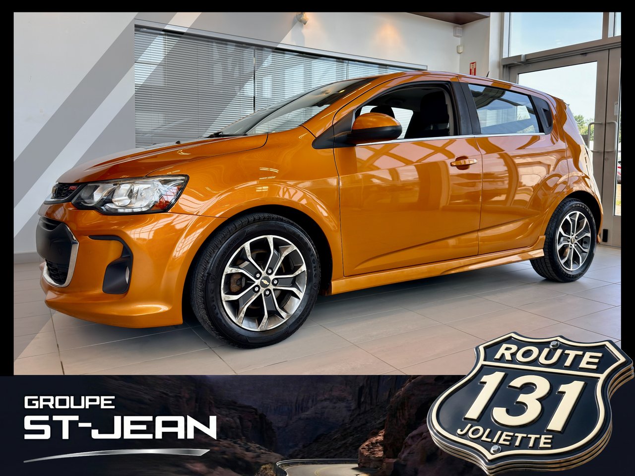 2017 Chevrolet Sonic Orange Notre-Dame-des-Prairies - photo #0