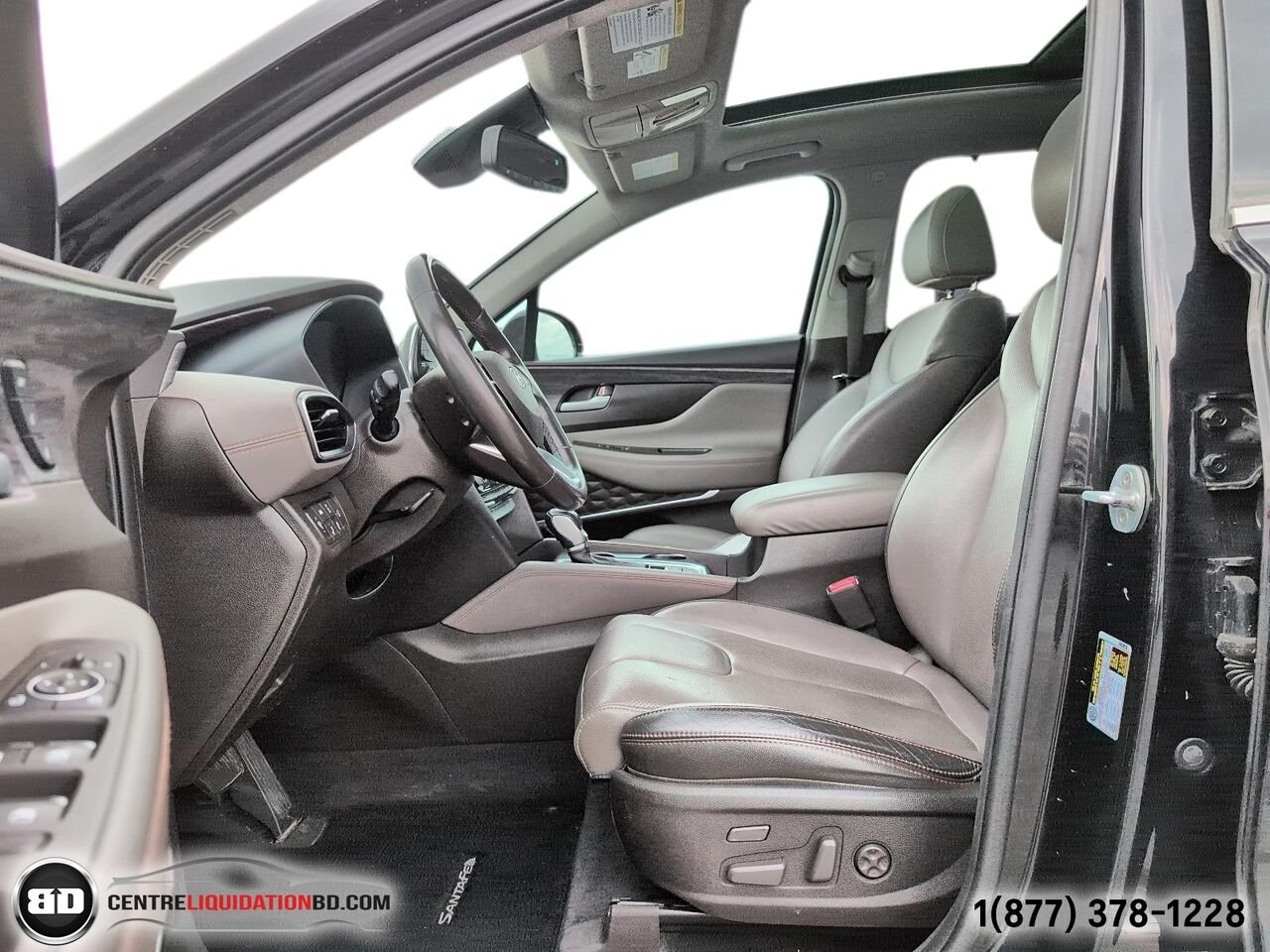 HYUNDAI SANTA FE LUXURY | BD0095 2019 Noir Granby - photo #11