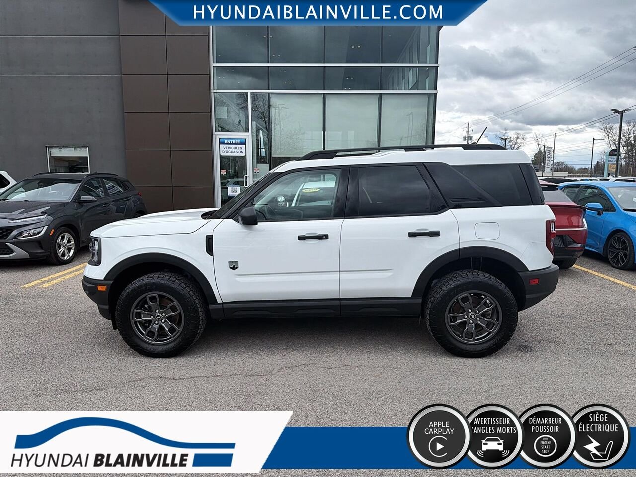 2023 Ford Bronco Sport White Blainville - photo #6