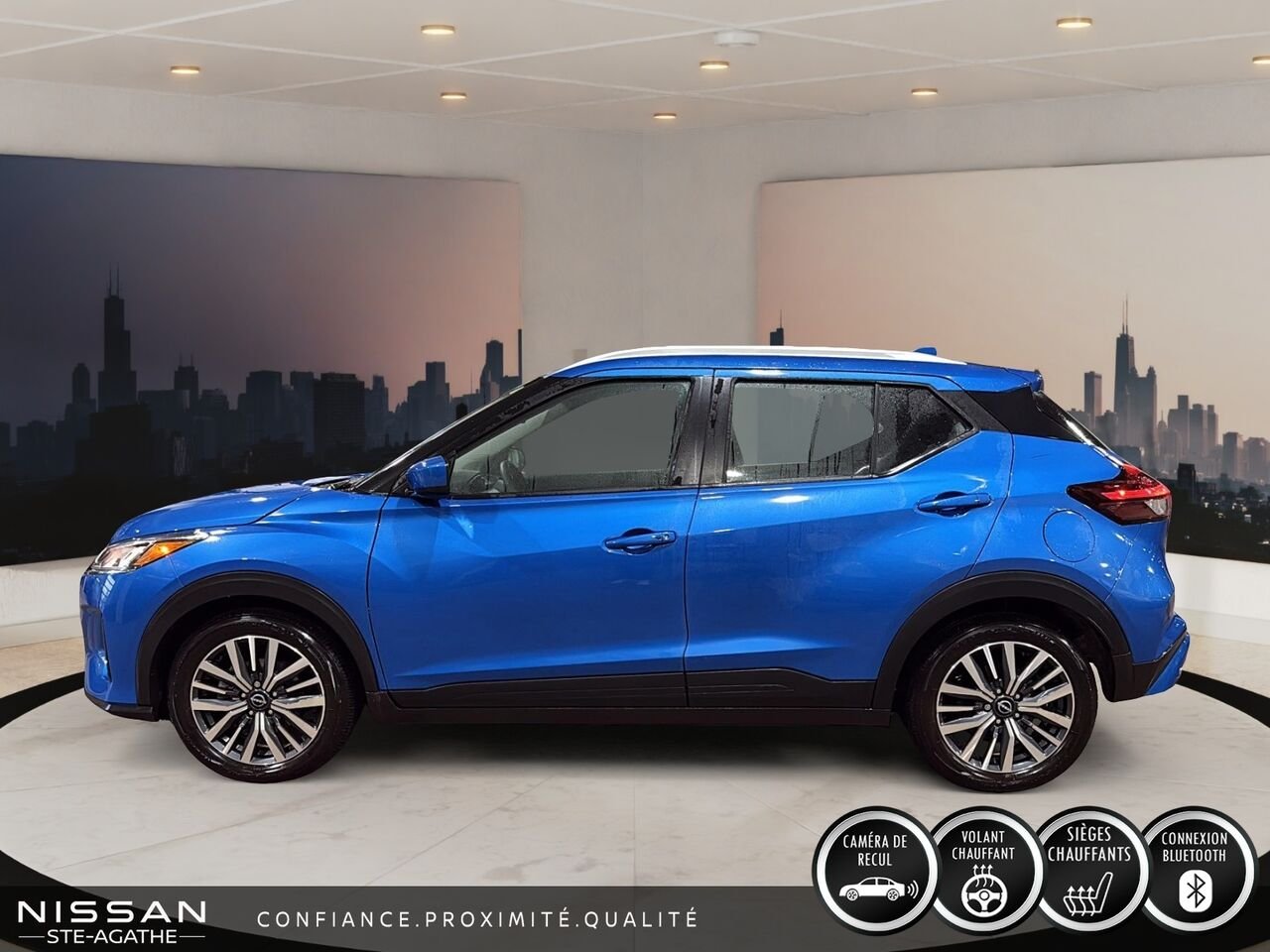 Nissan Kicks Play 2025 Bleu Ste-Agathe des Monts - photo #5