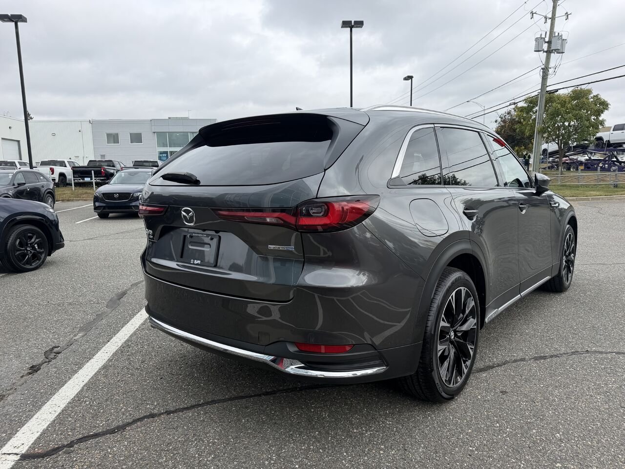2025 MAZDA CX-90 PHEV Machine Grey Metallic Ste-Marie - photo #4