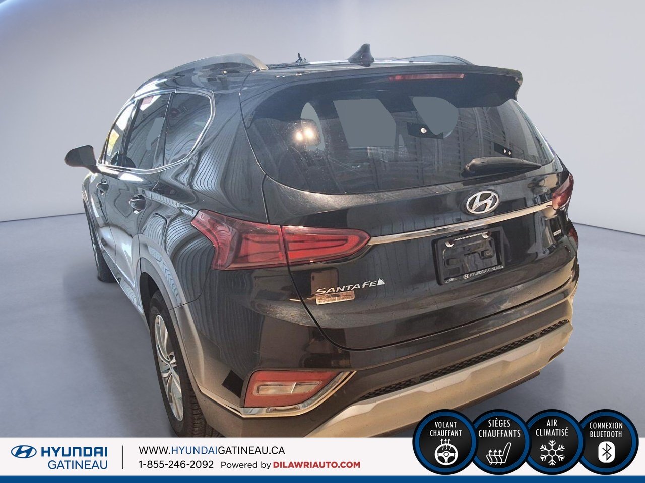 2019 HYUNDAI SANTA FE S Black Gatineau - photo #3