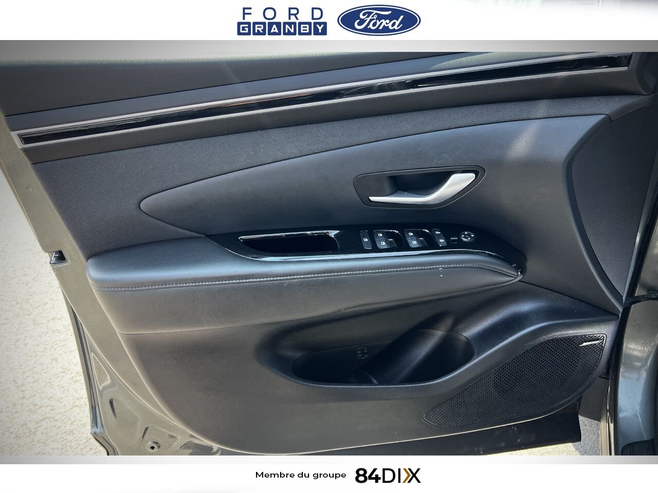 Hyundai Tucson hybride rechargeable 2022 Gris Granby - photo #12