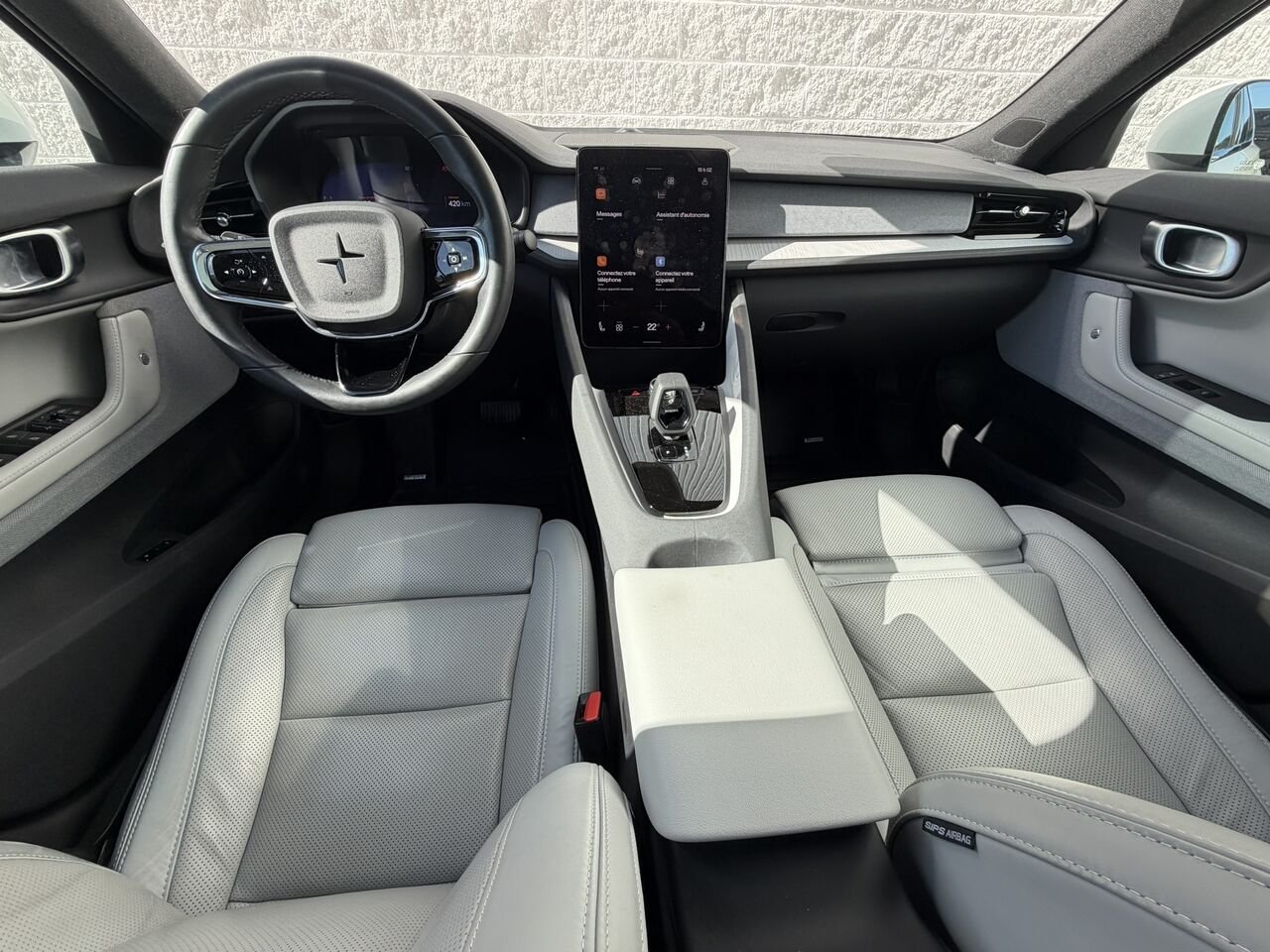 Polestar 2 LONG RANGE AWD 2024 Gris Laval - photo #15