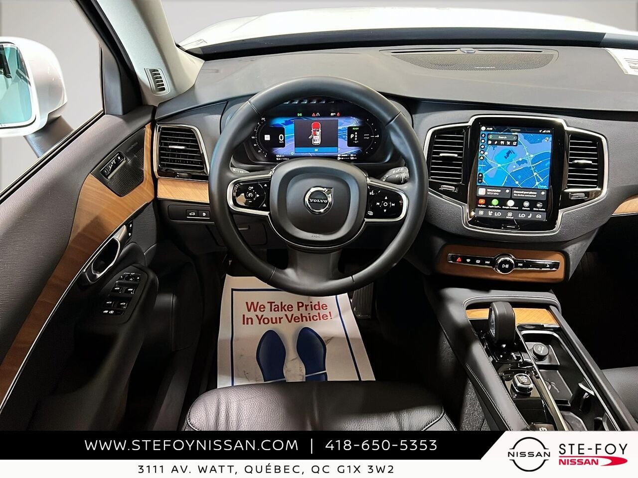 2024 Volvo XC90 Recharge PLUS BRIGHT THEME White Ste-Foy - photo #12
