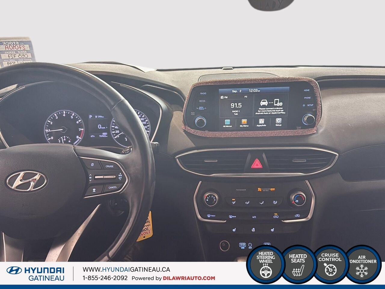2019 HYUNDAI SANTA FE Red Ottawa & Gatineau - photo #7