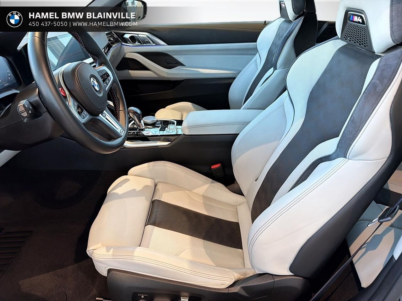 BMW M4 Competition M xDrive cabriolet 2022 Noir Blainville - photo #11