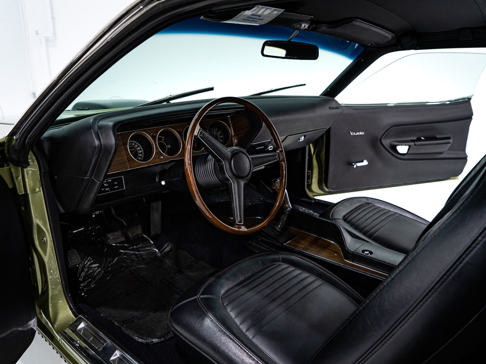 Plymouth HEMI Cuda 1970 Vert Saint-Eustache - photo #11