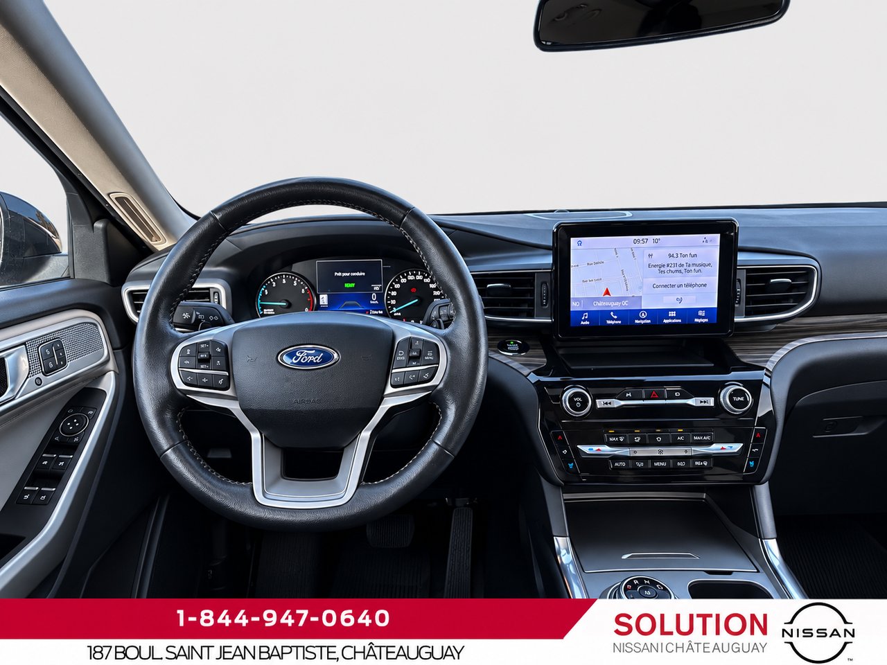 2021 Ford Explorer 4 roues motrices - Limited Blue Châteauguay - photo #17