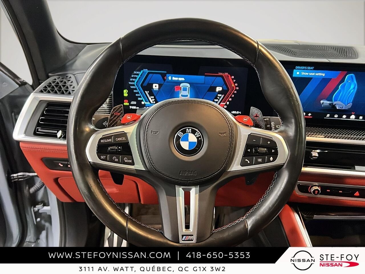 2024 BMW X5 M Grey Ste-Foy - photo #30
