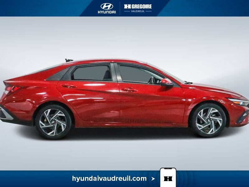 Hyundai Elantra YW218 | PREFERRED +TECH TOIT OUVRANT CERTIFIÉ 5.99% 2025 Rouge Laval - photo #12