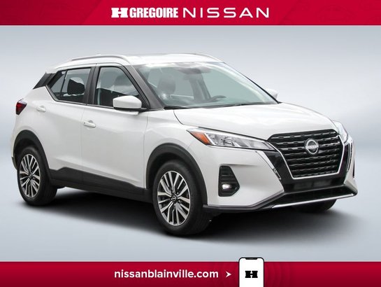 2024 Nissan Kicks SV DEM A DIST BAS KM À PARTIR DE 2,99% White