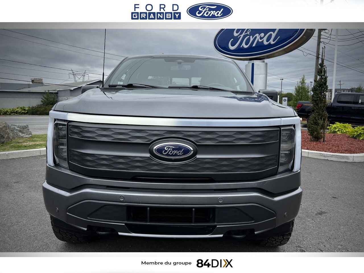 2022 Ford F-150 Lightning Grey Granby - photo #12