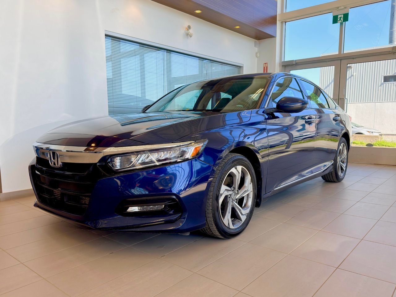 2018 Honda Accord Sedan Blue Notre-Dame-des-Prairies - photo #3