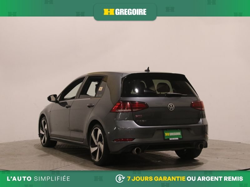 Volkswagen Golf GTI 822417 | Autobahn AUTO AC CUIR TOIT NAV CAM RECUL BLEUTOOTH 2019 Gris Laval - photo #5