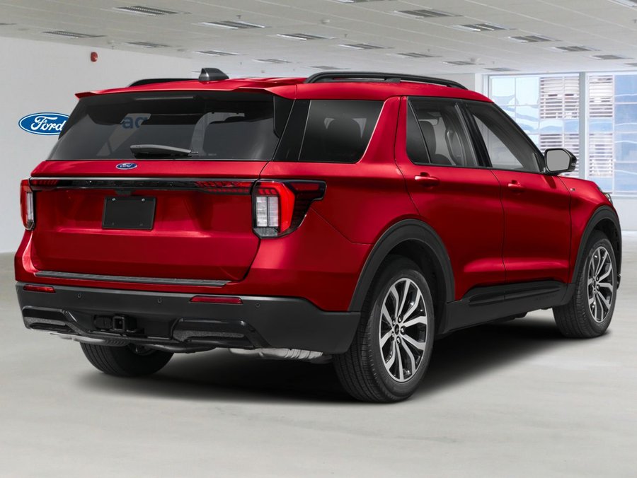 2026 Ford Explorer 2026 Rapid Red Metallic Tinted Clearcoat