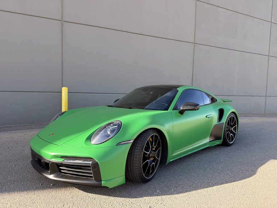 2021 Porsche 911 Turbo S | Front Lift | PDCC Suspension | Sunroof | Heated & Ventilated Seats Python Green