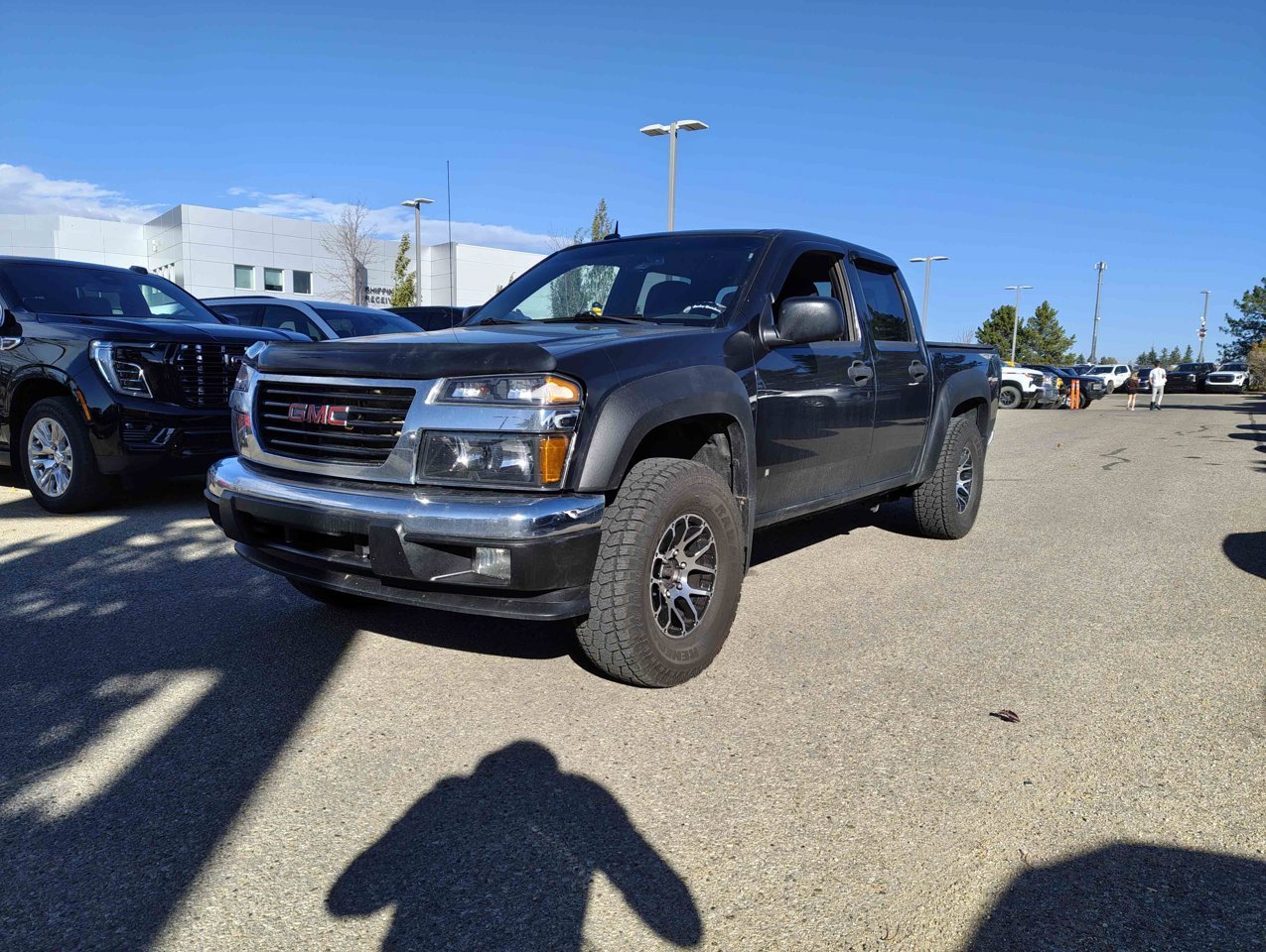 2008 GMC Canyon 4WD Crew Cab 126.0 SLE Black Sherwood Park - photo #3