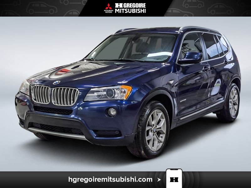 BMW X3 2014 Bleu Blainville - photo #2