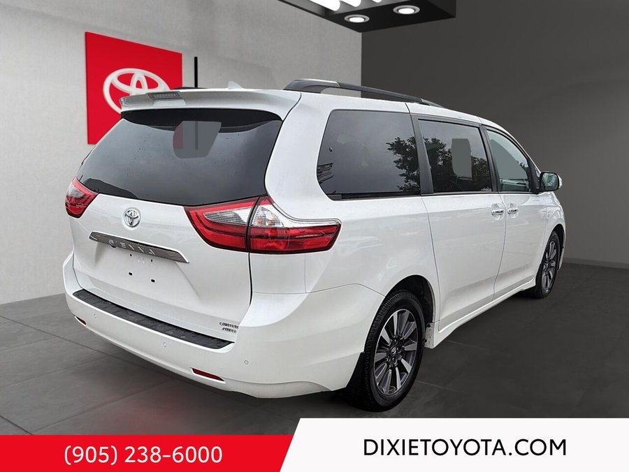2020 Toyota Sienna LIMITED AWD White