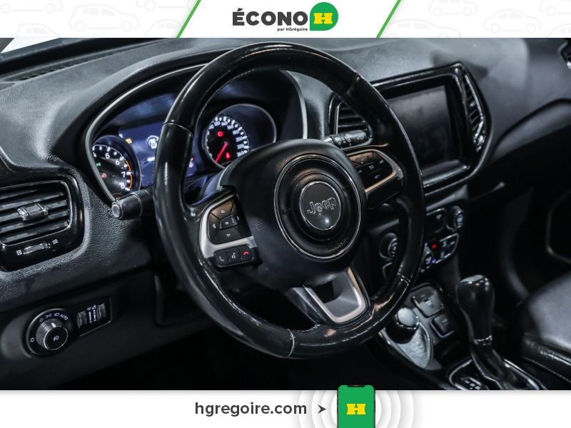 Jeep Compass 726289 | ALTITUDE A/C CUIR GR ELECT MAGS 2019 Blanc Laval - photo #9